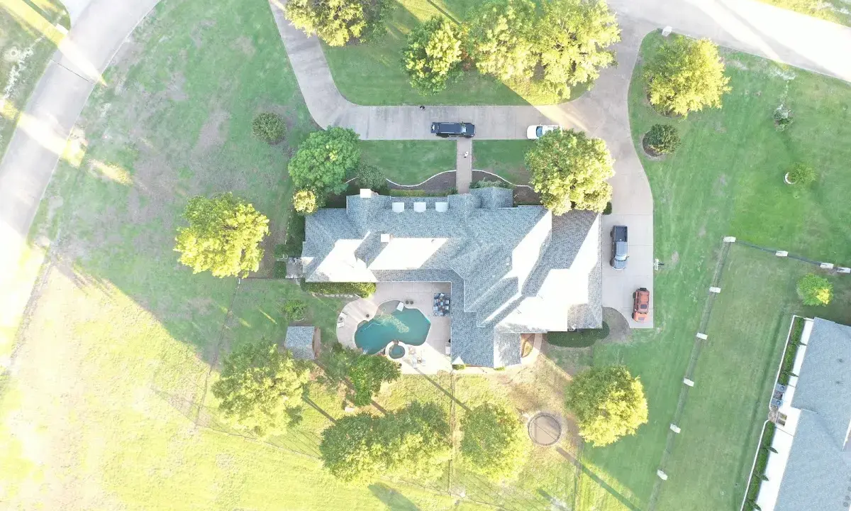 New shingle roof installation on a home in Sandy